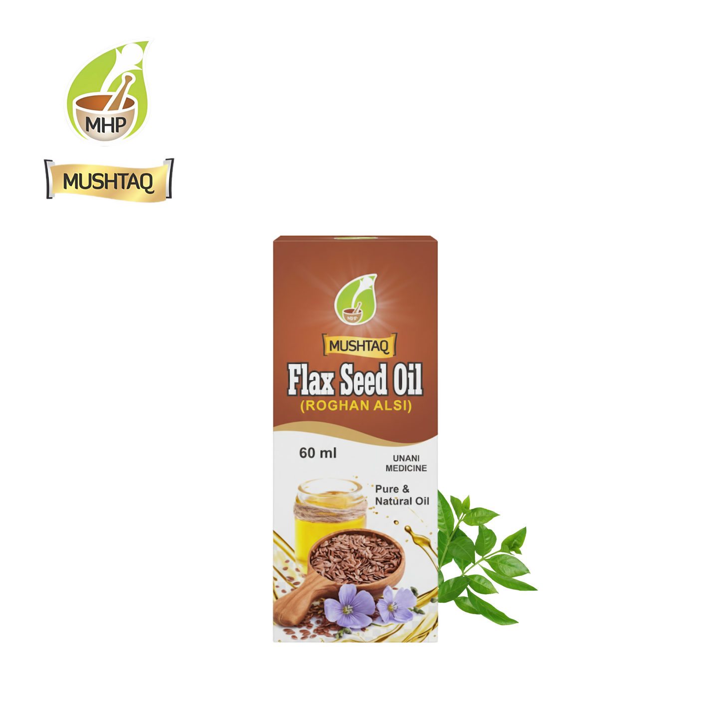 Flax Seed Oil (Roghan Alsi)